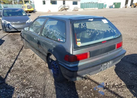 1991 Honda Civic Dx z USA, uszkodzony, nr VIN 2HGED6455MH544550